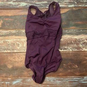So Danca dark purple leotard